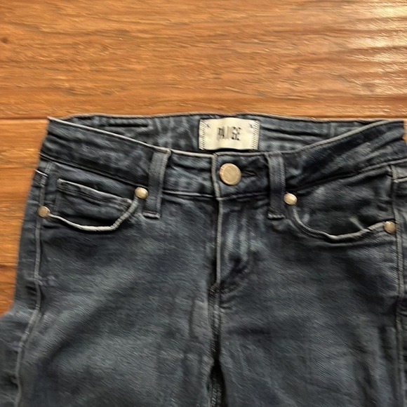 PAIGE Womens Verdugo Cropped Jeans Size 24 - Picture 3 of 4